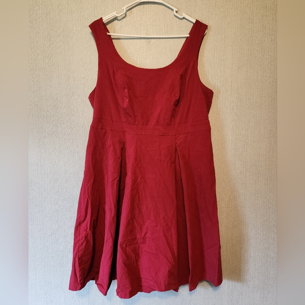 Torrid maroon dress Size 16